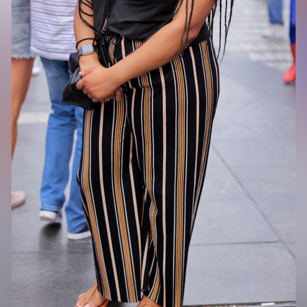 Wide leg trouser